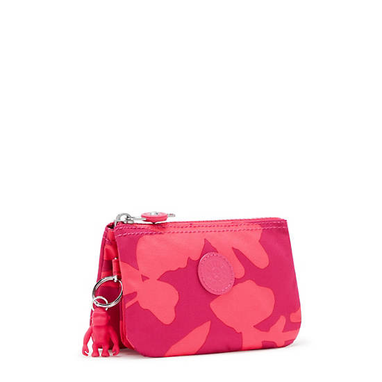 Kipling Creativity Small Printed Pouch Bags Coral Print | CA 2118SG